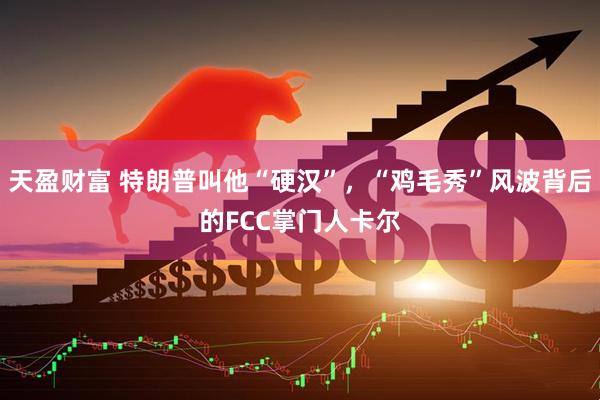 天盈财富 特朗普叫他“硬汉”，“鸡毛秀”风波背后的FCC掌门人卡尔